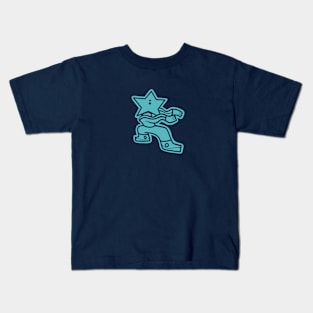 Weird dance star. Simple design Kids T-Shirt